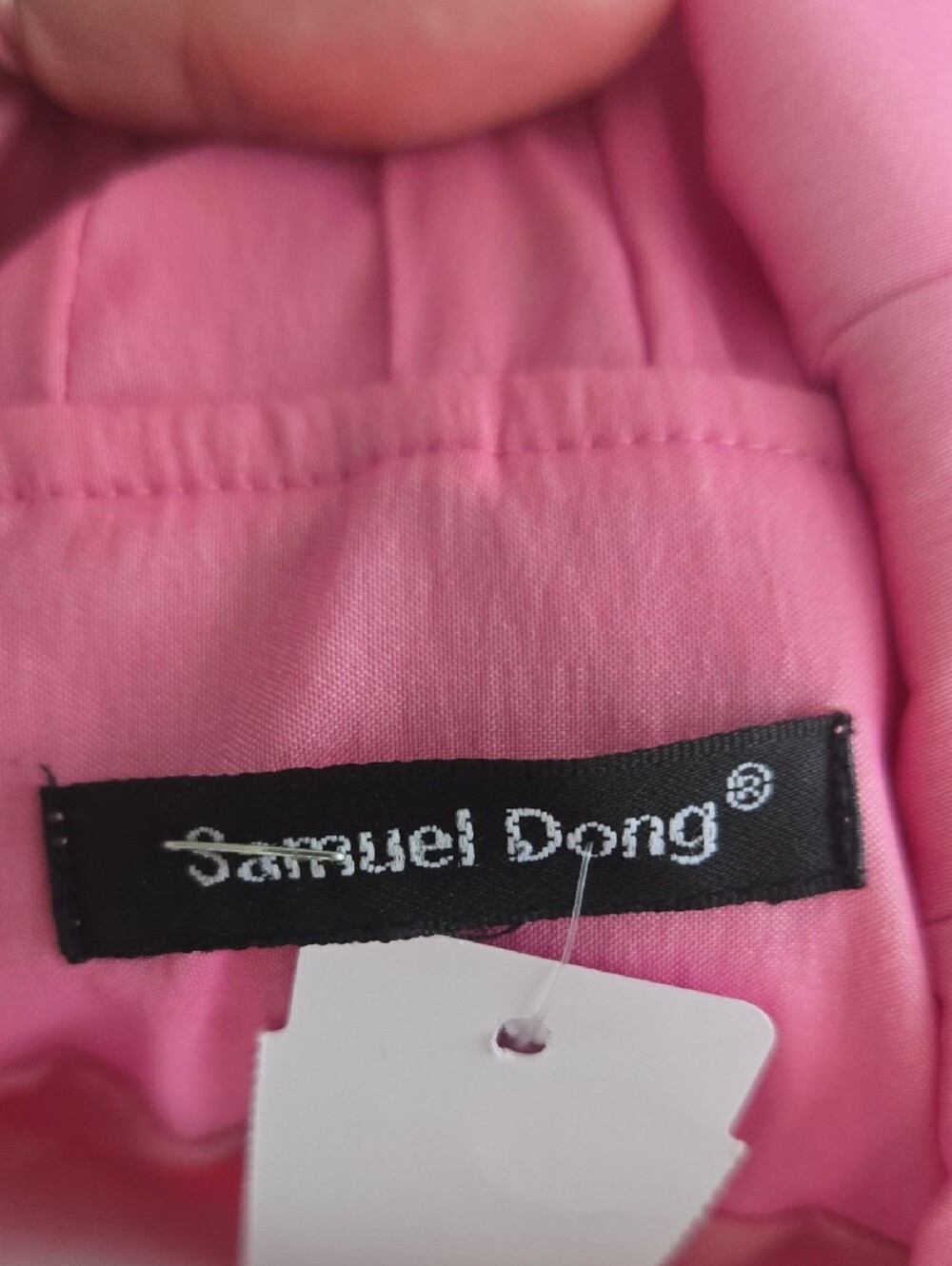 Samuel Dong Pink Ruffled Dress - Picture 2 of 6